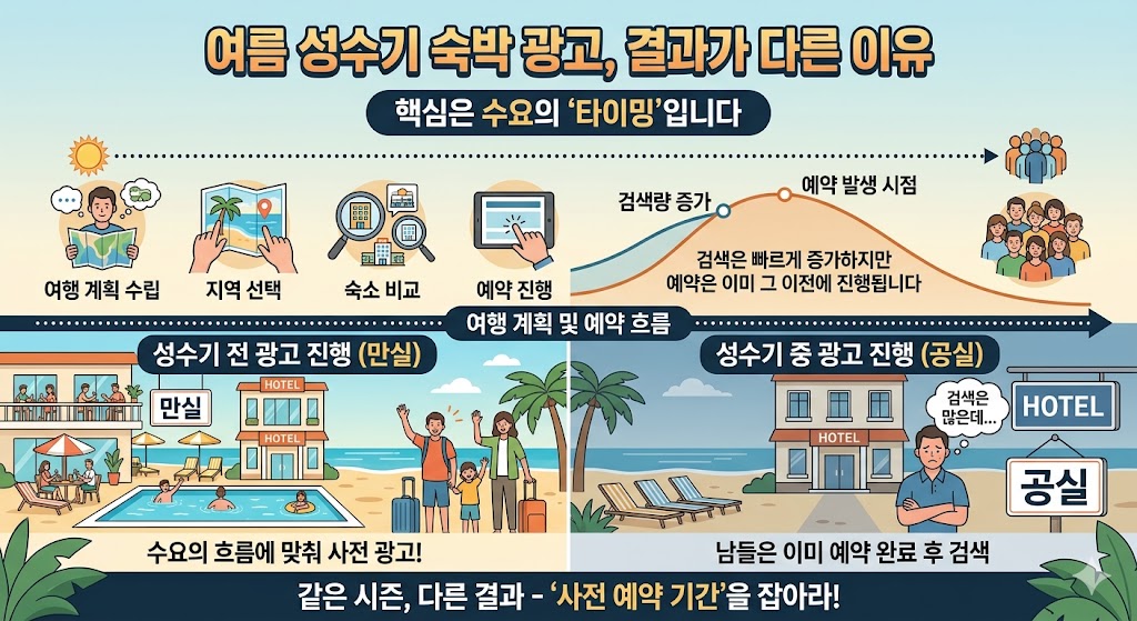 여름 성수기 숙박 광고, 여행 광고 1..jpg