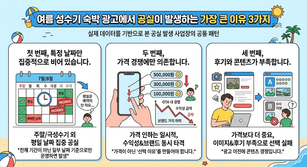 여름 성수기 숙박 광고, 여행 광고 2..jpg