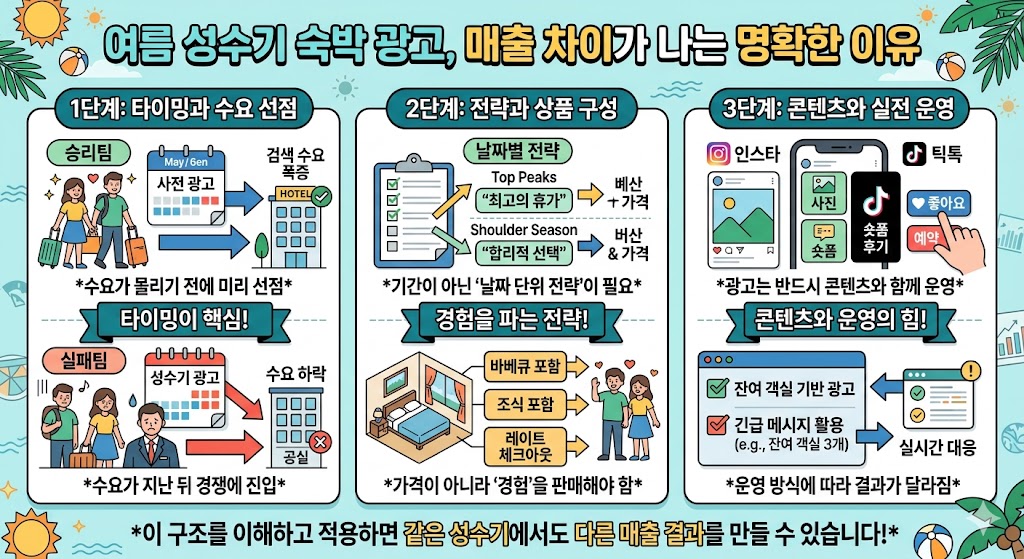 여름 성수기 숙박 광고, 여행 광고 7..jpg