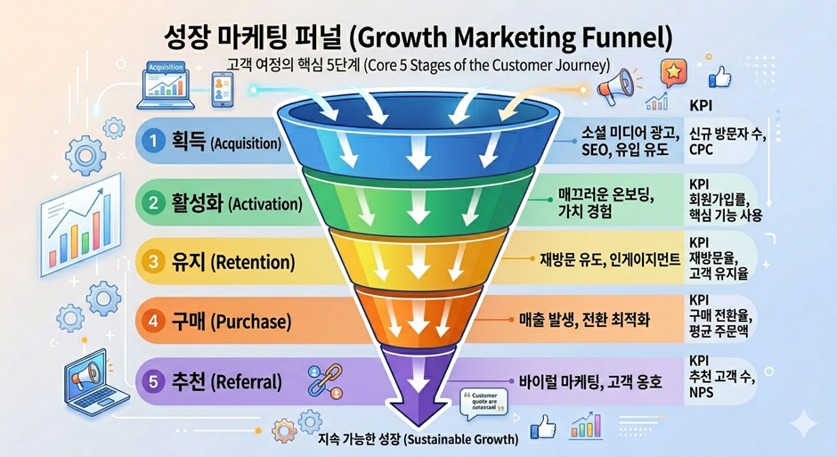 Marketing Funnel Diagram
