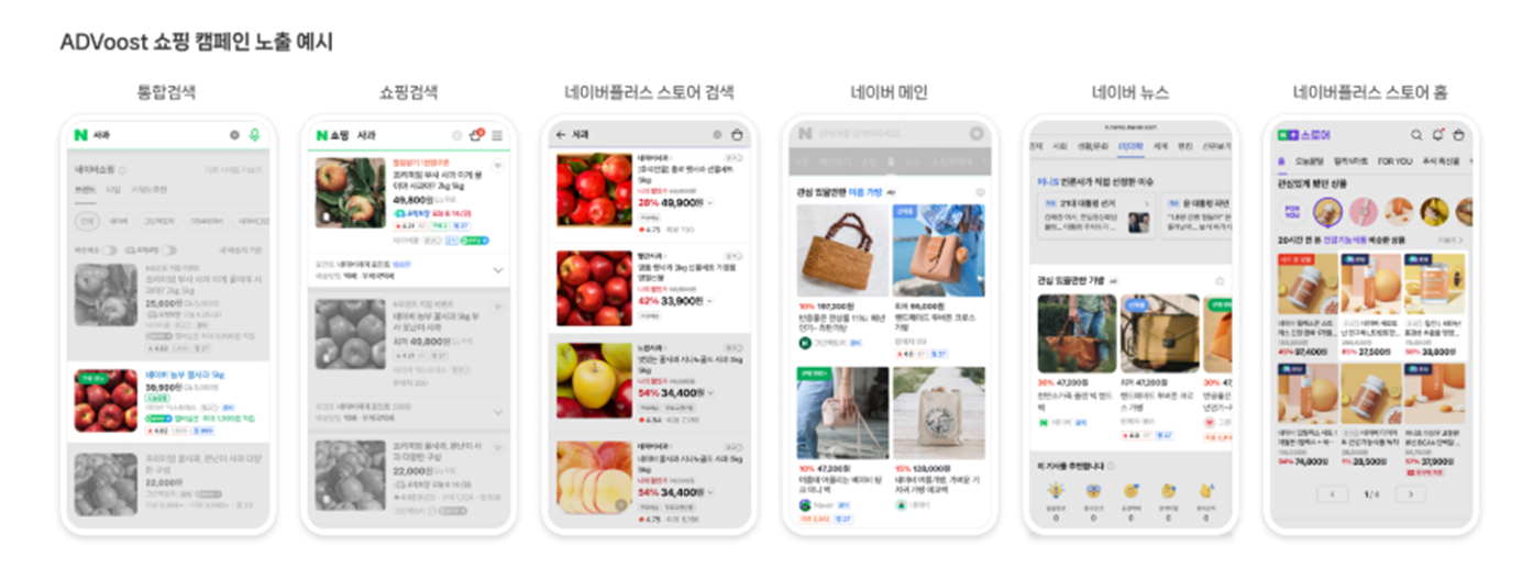 ADVoost 노출 지면
