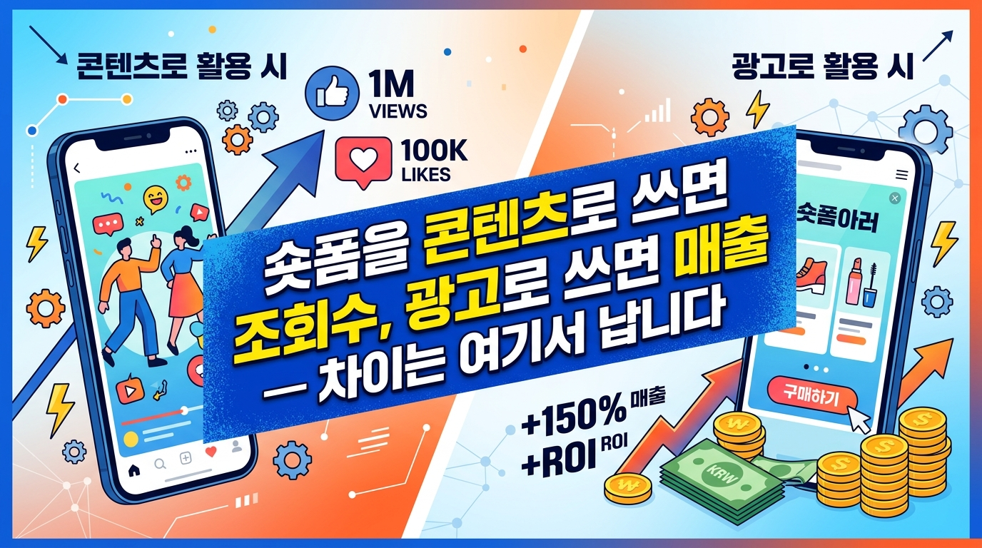 숏폼 마케팅 트렌드 이미지