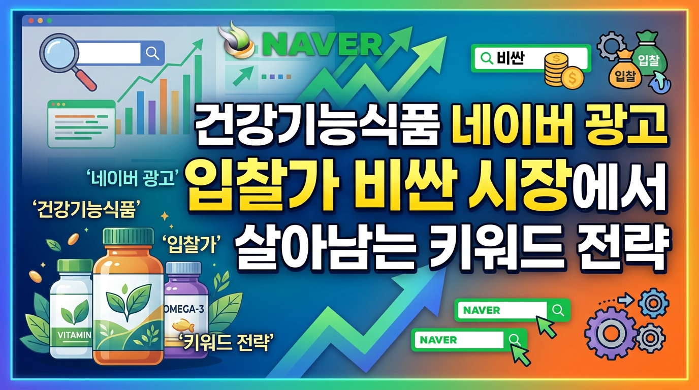 건기식 마케팅 이미지